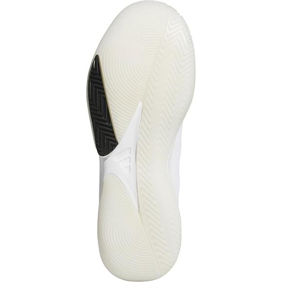NWT adidas men Front Court Sneaker, White/Black/White,8.5 main image 5